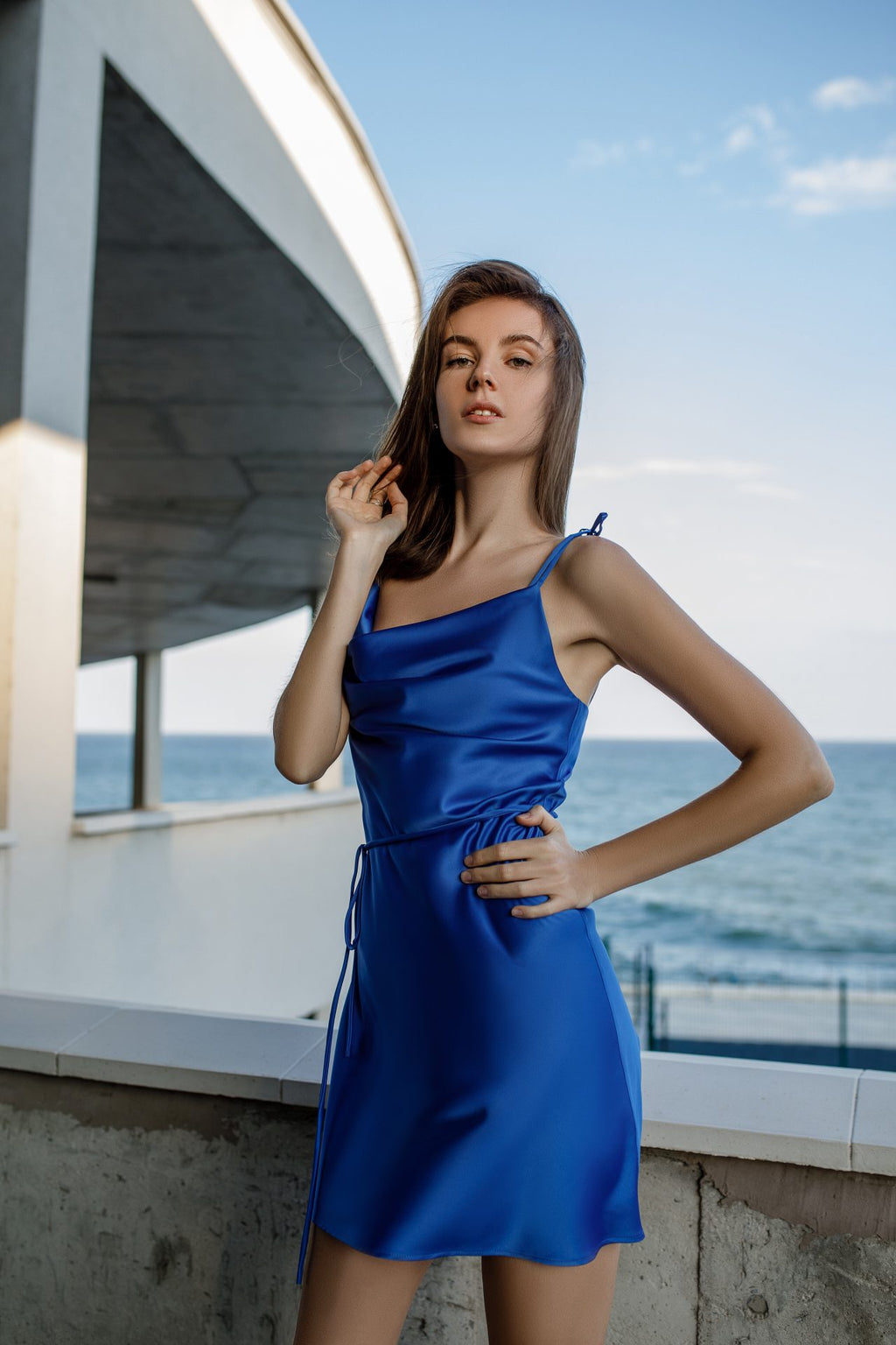 Hodvábne šaty-kombinácia Iren Mini od FAYNA