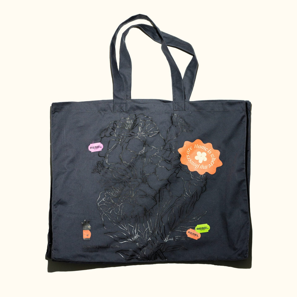 Шопер Blooming Home унісекс від REBELpatterns