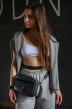 Malá čierna tehlová taška od GODNO