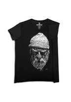 Pánske čierne tričko Dedko od BRUTALMAN