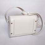 Кросбоді  JOY білий гладка шкіра з кулькою  від Synyava