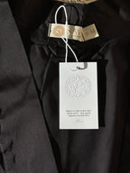 Халат-кімоно жіночий чорний з шовковистої віскози ELEGANTNA SAVE yourself