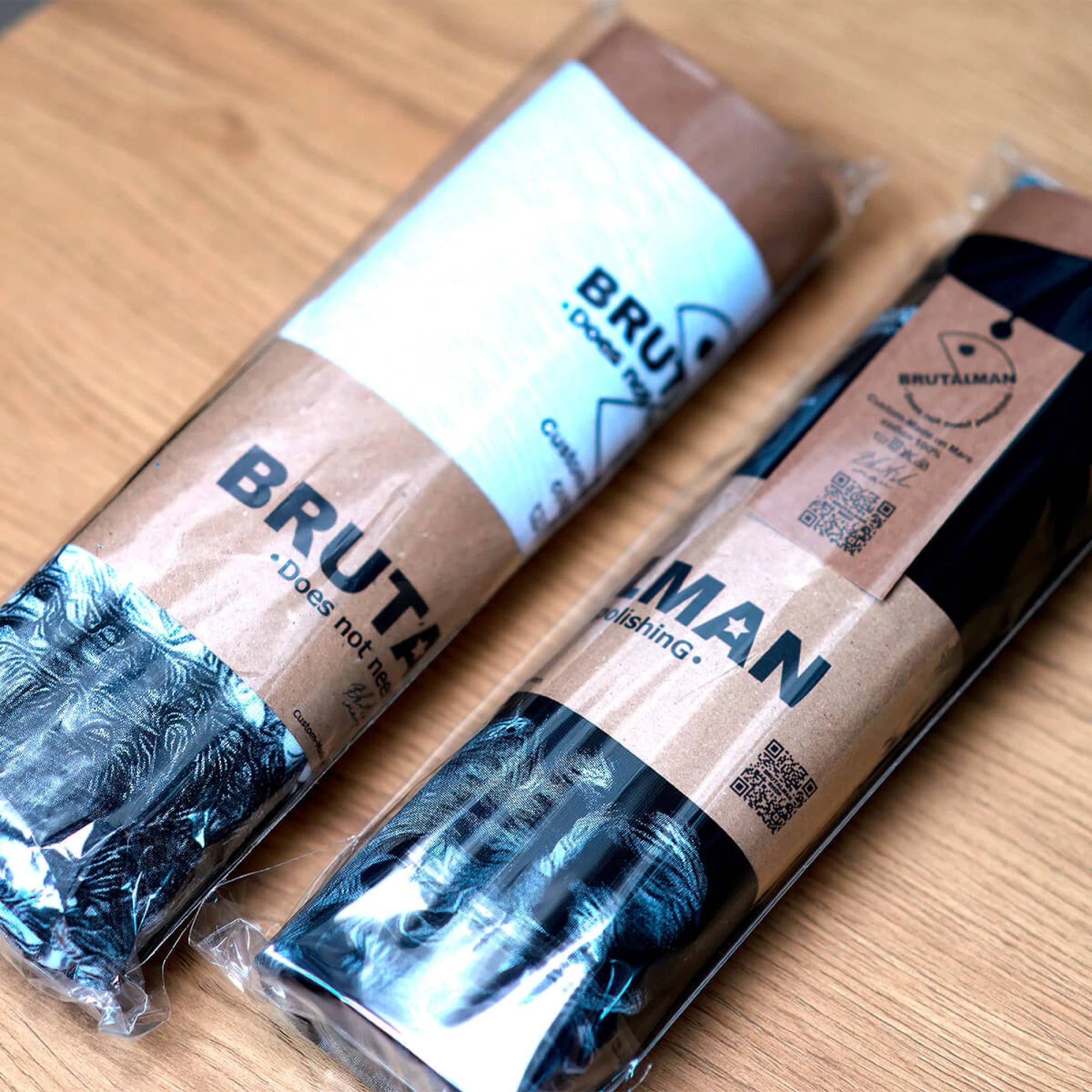 Футболка чоловіча чорна Вуса від BRUTALMAN