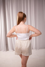 Bavlnené šortky GEOMETRIA od FAYNA