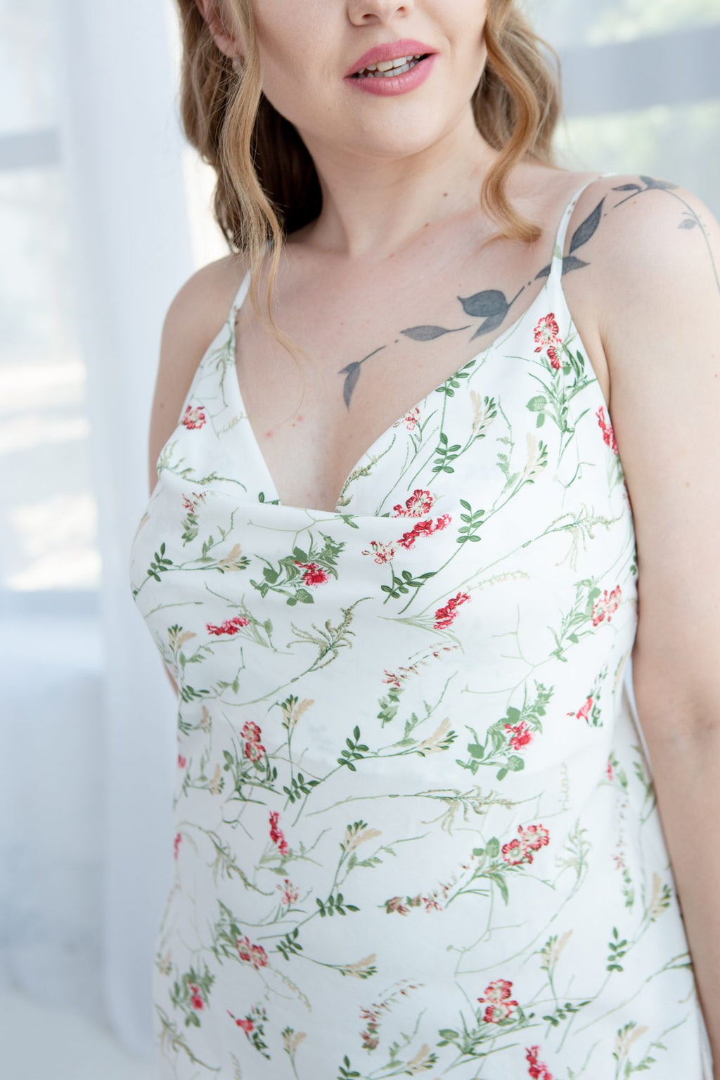 Сукня-комбінація Iren Міді від FAYNA