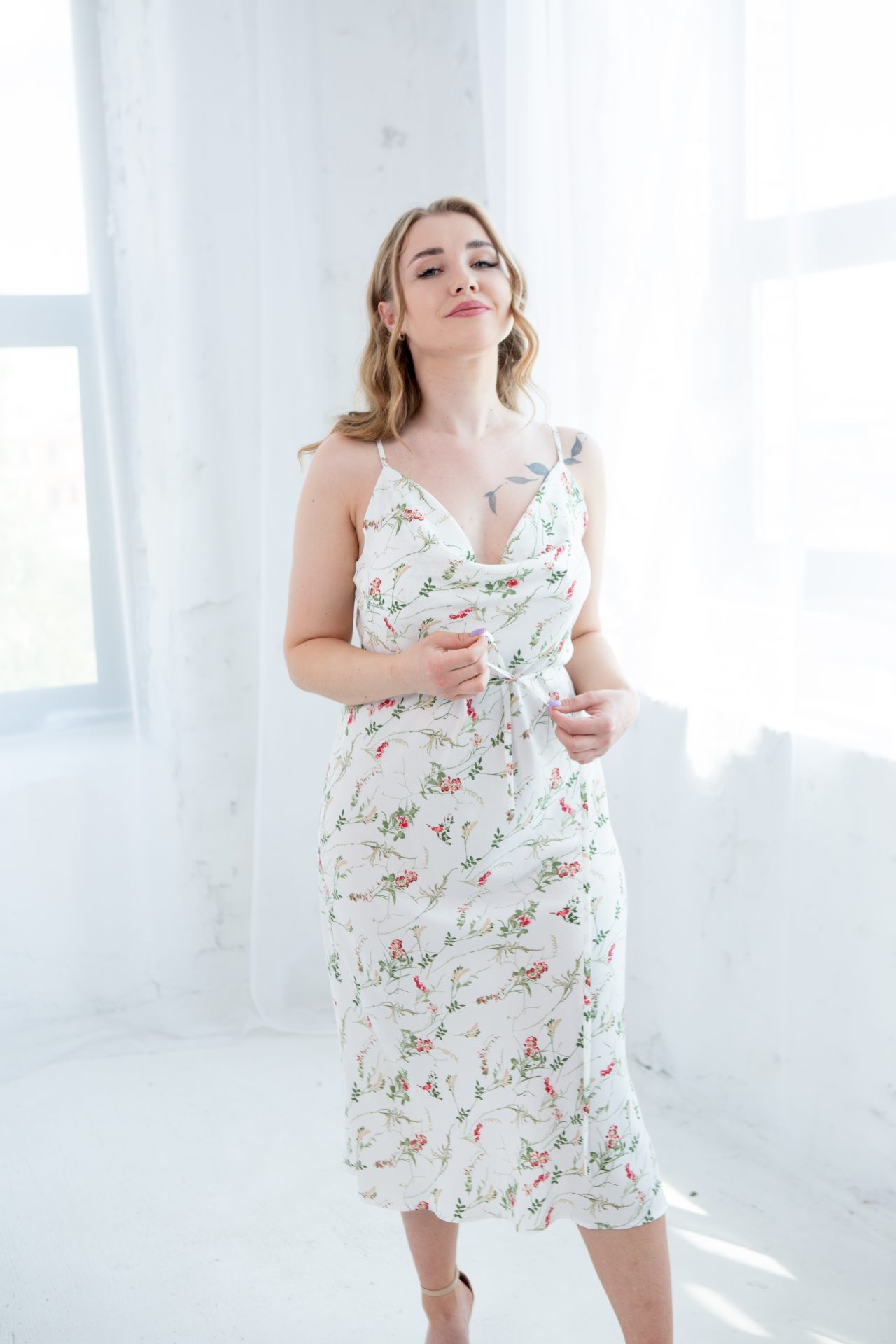 Сукня-комбінація Iren Міді від FAYNA