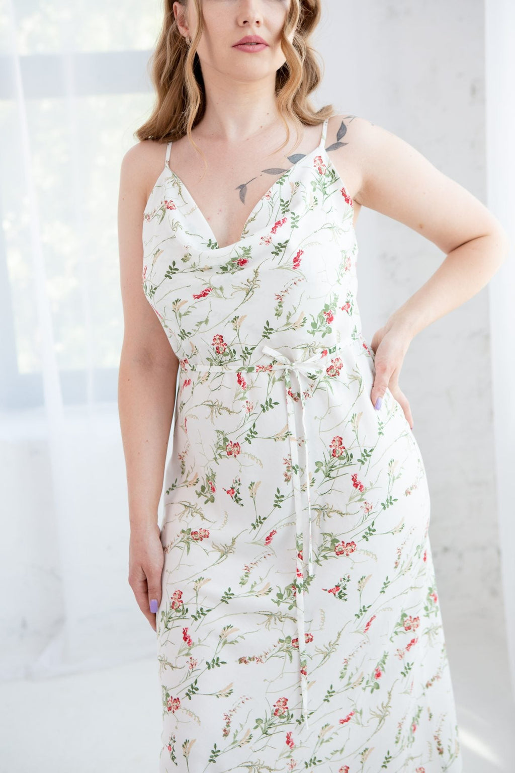 Сукня-комбінація Iren Міді від FAYNA