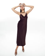 Hodvábne maxi šaty Iren od FAYNA