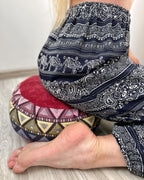 Подушка для медитації дзафу геометрія RAO 31x16 см