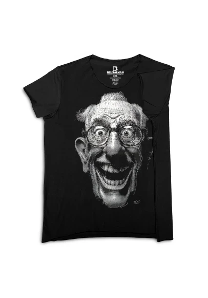 Футболка чоловіча чорна Позитив від BRUTALMAN