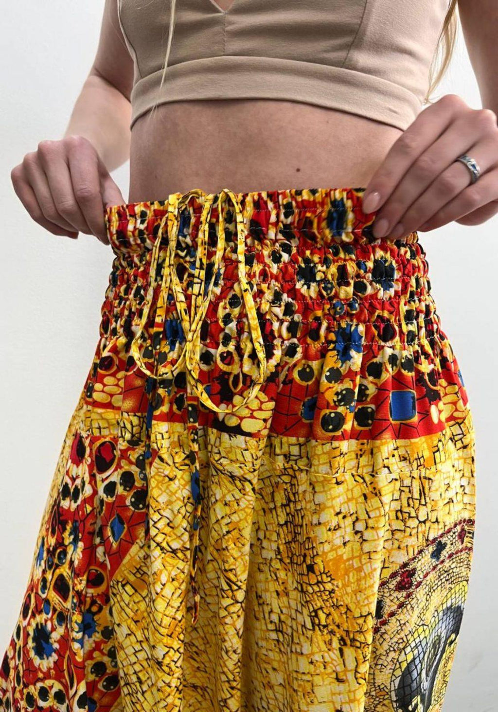 Aladinove nohavice "Jantárová mozaika" RAO unisex