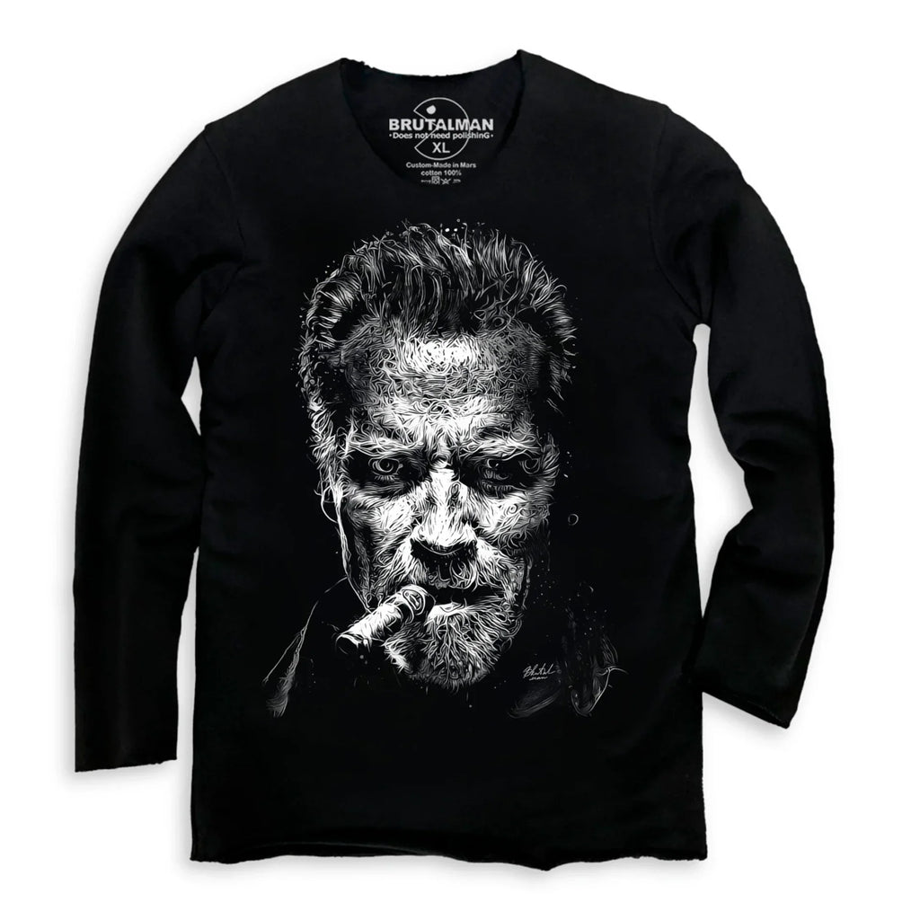 Світшот чорний Шварц від BRUTALMAN