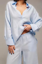 Штани жіночі лляні Ida 2 кольори від FEEL AND FLY