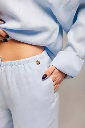 Штани жіночі лляні Ida 2 кольори від FEEL AND FLY