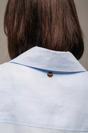 Сорочка жіноча лляна Brigittу 2 кольори від FEEL AND FLY