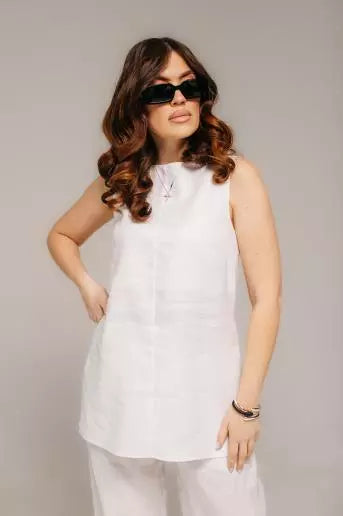 Топ жіночий лляний Ulysse 2 кольори від FEEL AND FLY